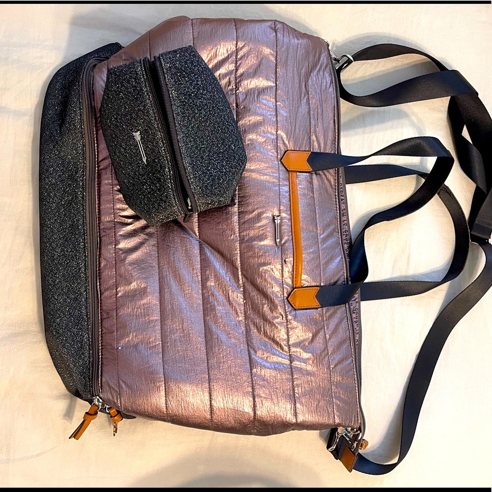 Stella and Dot bag with matching pouch